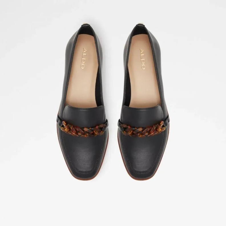 Fashion Black Aldo Kyah Women's Slip-On Flat Sandal