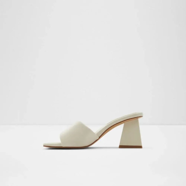 Fashion Other White Aldo Kylah Women's Slip-On Heeled Sandal