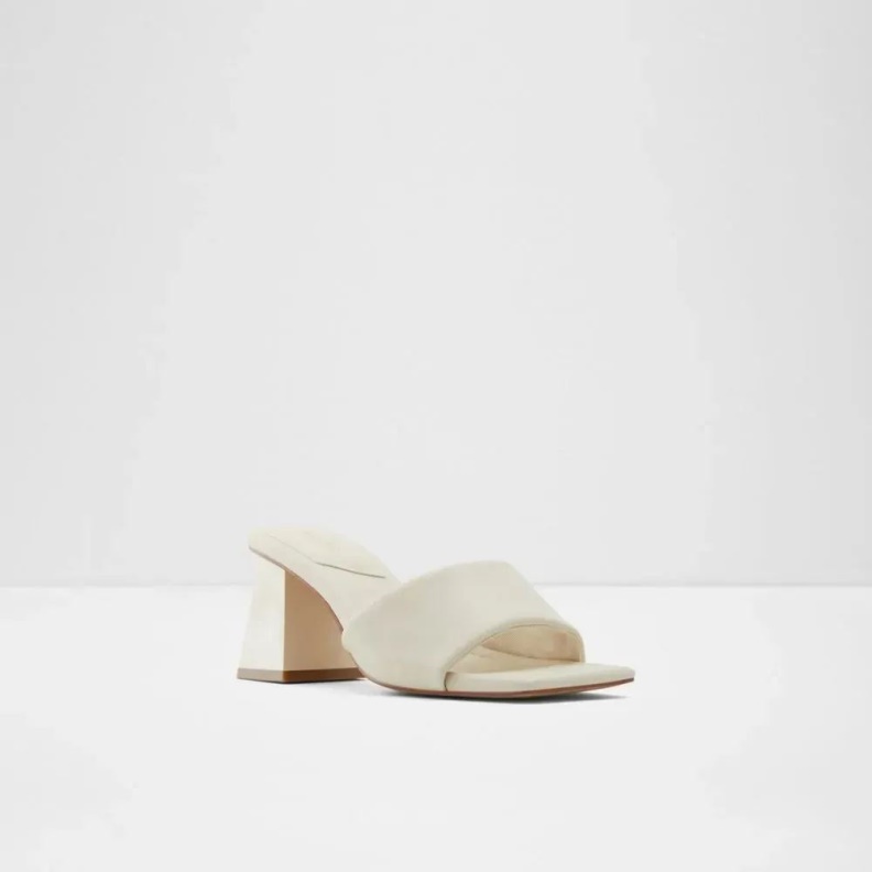 Fashion Other White Aldo Kylah Women's Slip-On Heeled Sandal