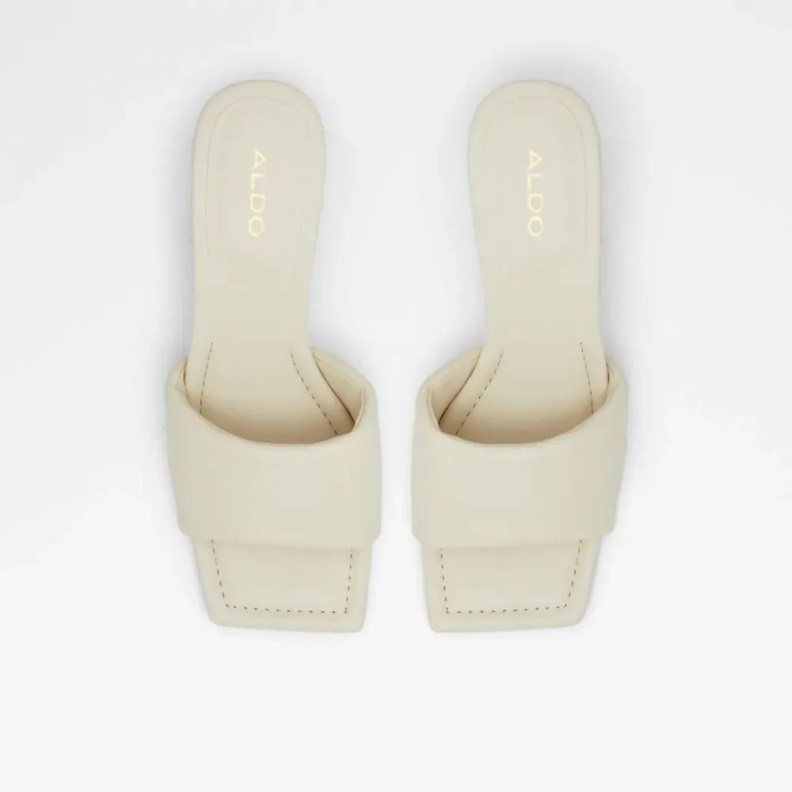 Fashion Other White Aldo Kylah Women's Slip-On Heeled Sandal
