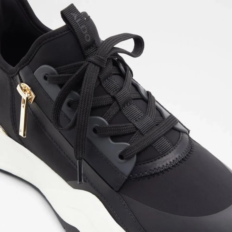Aldo Black Fashion Labedar Women's Laced Up Sneaker