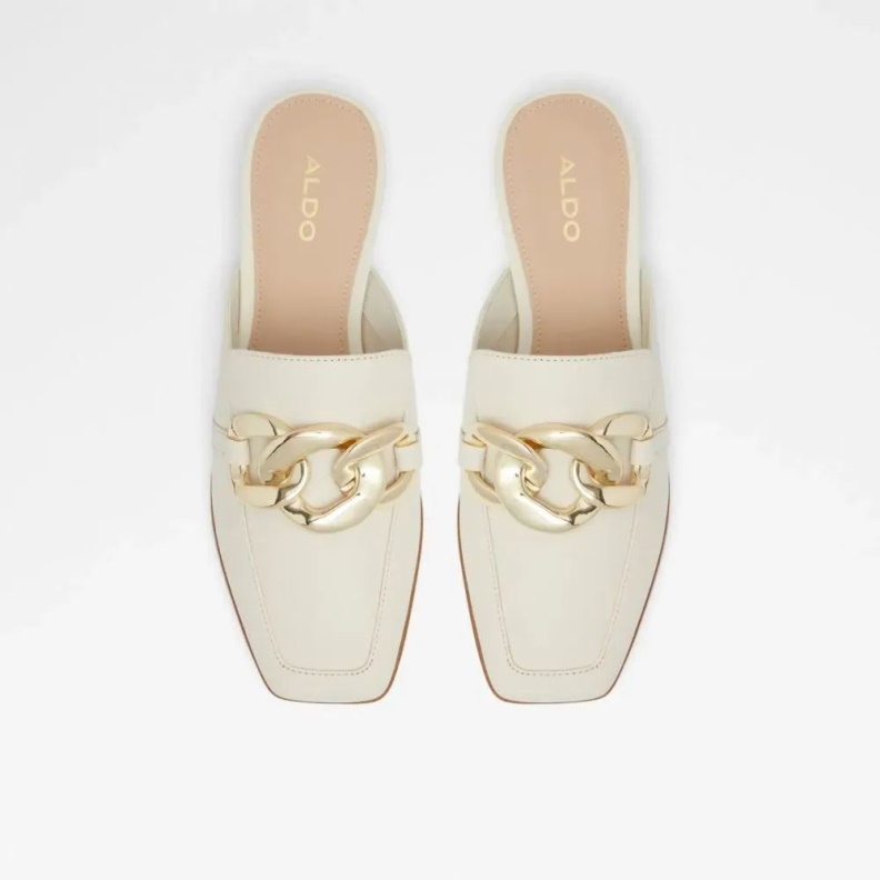 Aldo Fashion Other White Lamina Women's Slip-On Mule