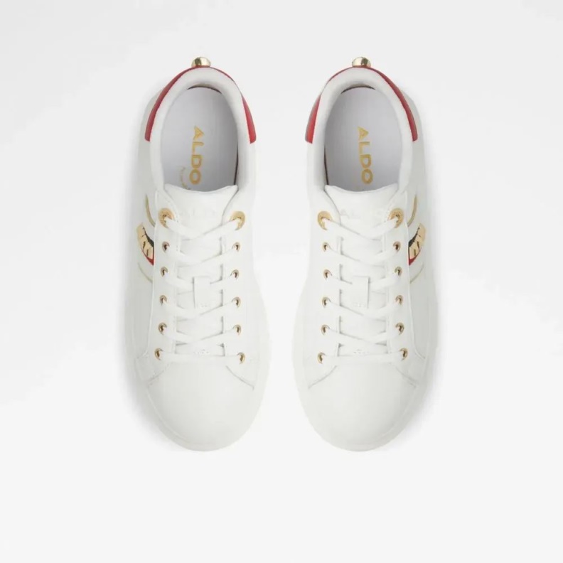 Aldo Larou Women's Low Top Sneaker Other-White Fashion