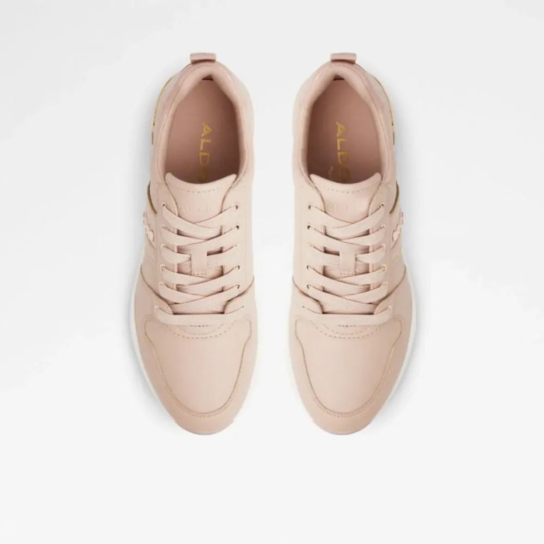 Fashion Aldo Larose Women's Wedge Sneaker Light-Pink