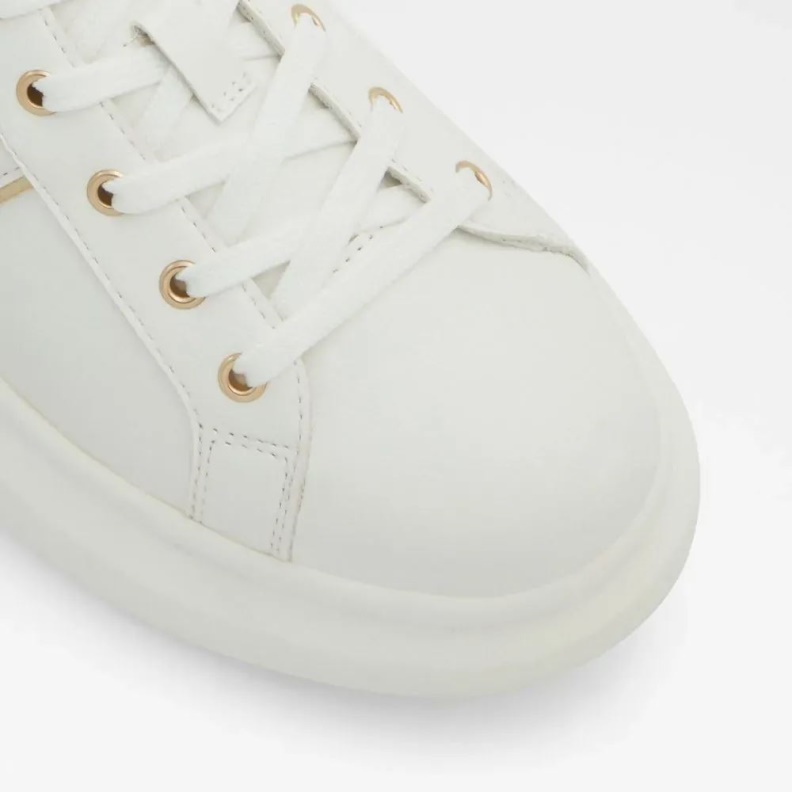 Other White Fashion Aldo Larou Women's Low Top Sneaker