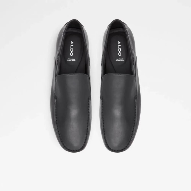 Aldo Fashion Open-Black Leibelt Men's Slip-On Loafer