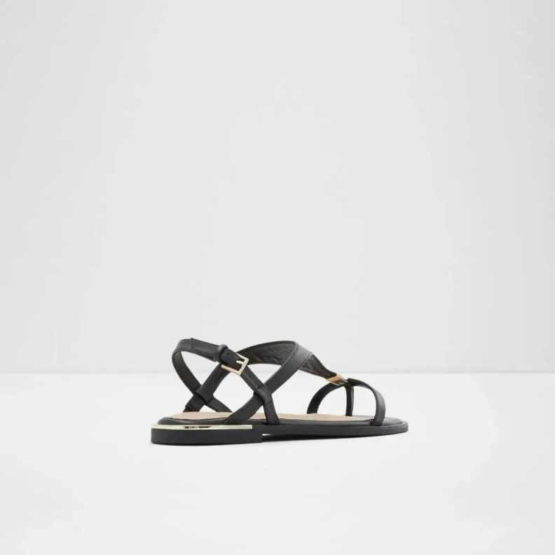 Black Legadith Women's Flat Thong Sandal Aldo Fashion