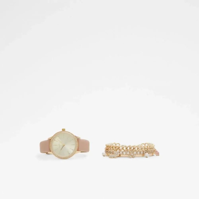 Fashion Aldo Light-Pink Leevon Women's Accessories Watch & Bracelet