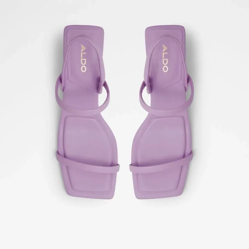 Aldo Dark-Purple Fashion Lokurr Women's Sling Back Heeled Sandal