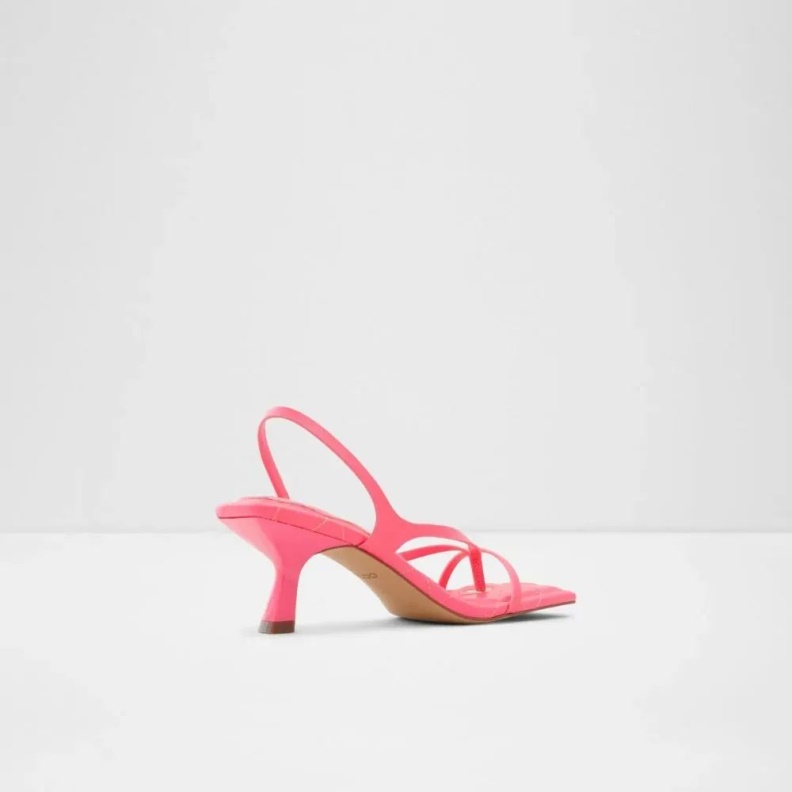 Bright-Pink Loni Women's Strappy Slip On Sandal Aldo Fashion