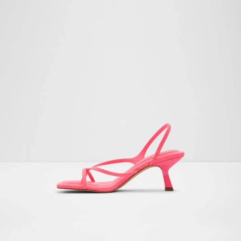 Bright-Pink Loni Women's Strappy Slip On Sandal Aldo Fashion
