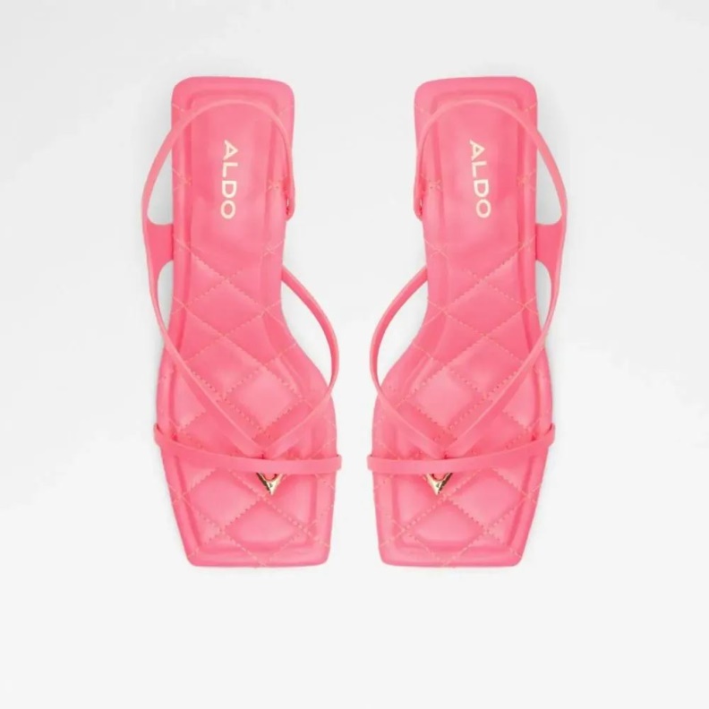 Bright-Pink Loni Women's Strappy Slip On Sandal Aldo Fashion