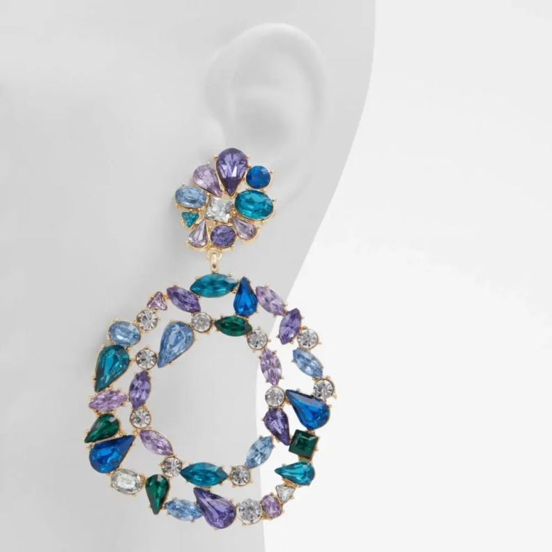 Lothiri Women's Accessories Earrings Fashion Aldo Purple