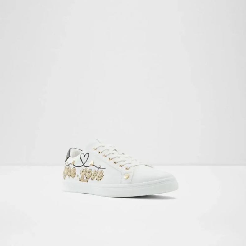 Lovewalk Men's Low Top Sneaker Fashion White Aldo