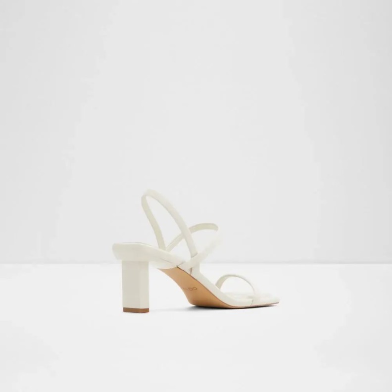 Other White Aldo Fashion Lokurr Women's Sling Back Heeled Sandal