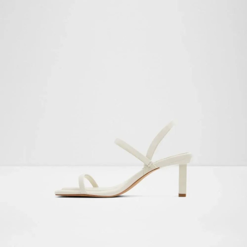 Other White Aldo Fashion Lokurr Women's Sling Back Heeled Sandal