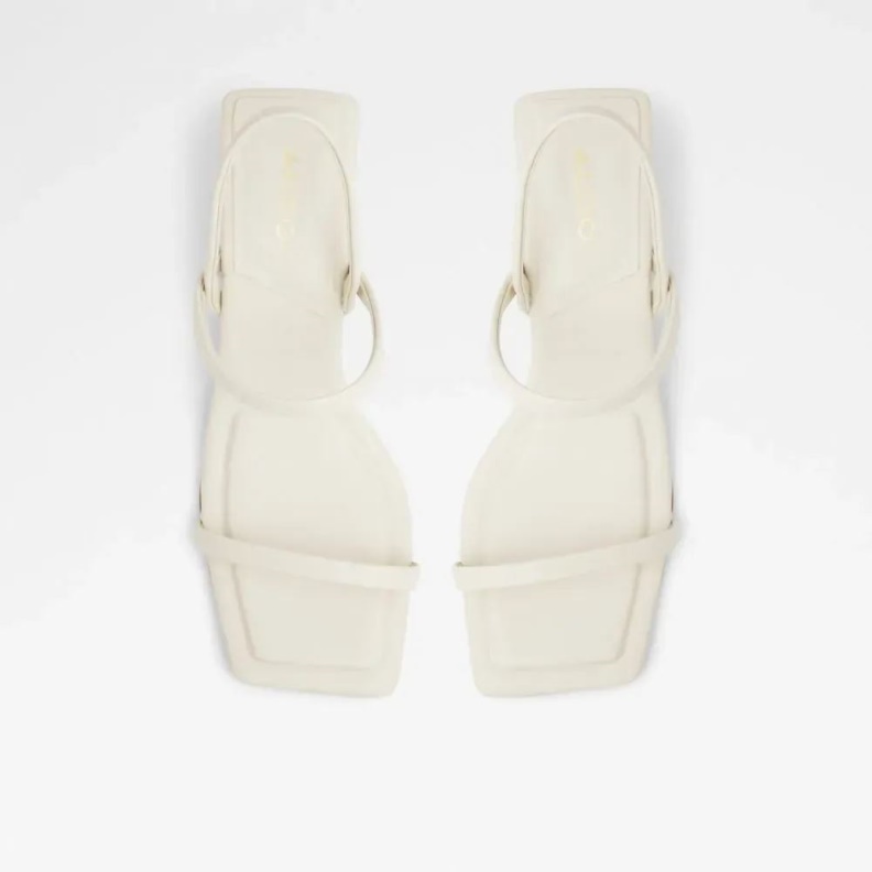 Other White Aldo Fashion Lokurr Women's Sling Back Heeled Sandal