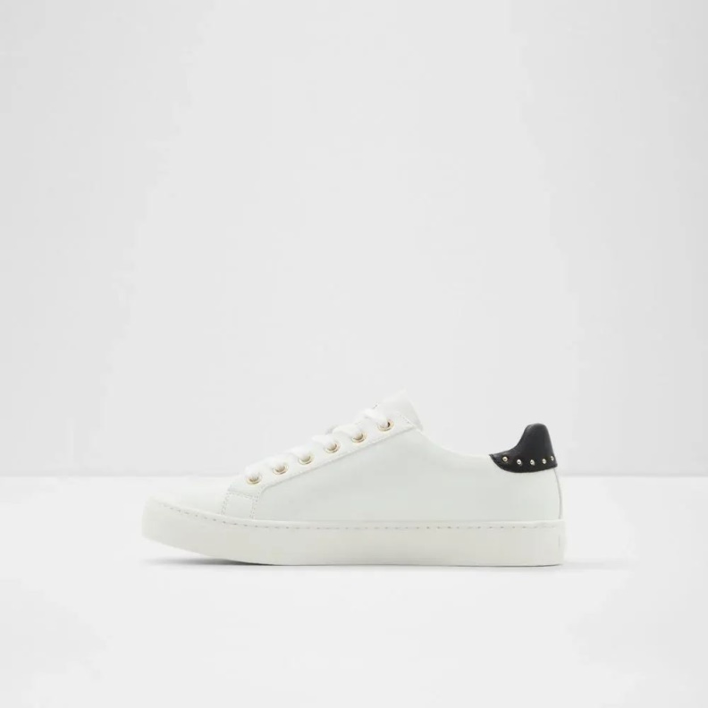 White Fashion Aldo Lovestory Women's Lace-Up Sneaker