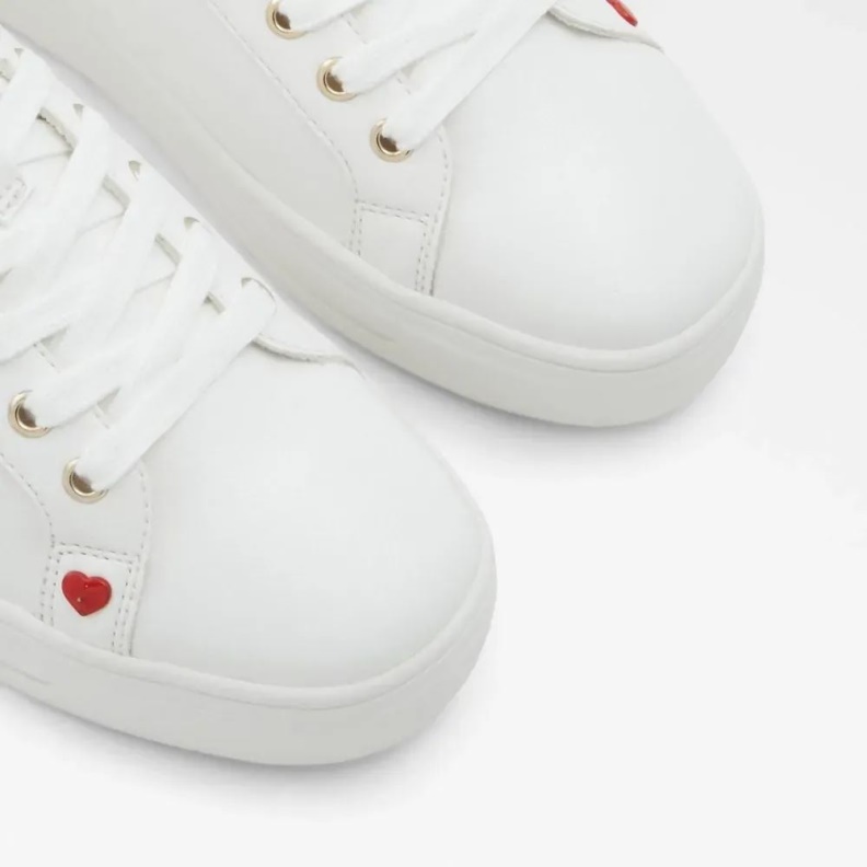White Multi Lovemore Women's Low Top Sneaker Aldo Fashion