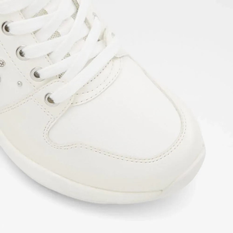 Lulua Women's Wedge Sneaker Fashion White Aldo