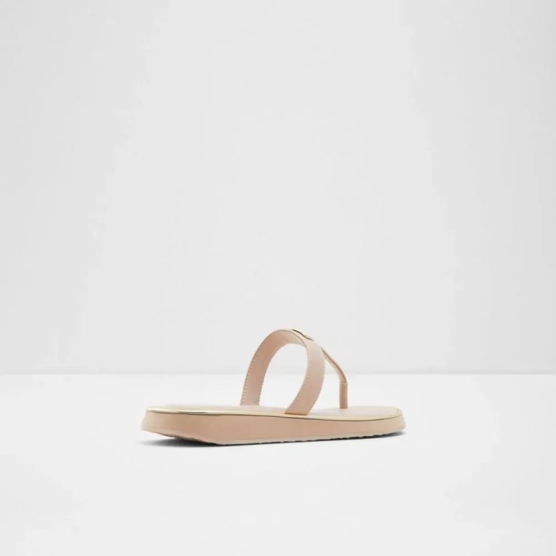 Aldo Fashion Light-Pink Manaberiel Women's Thong Beach Sandal