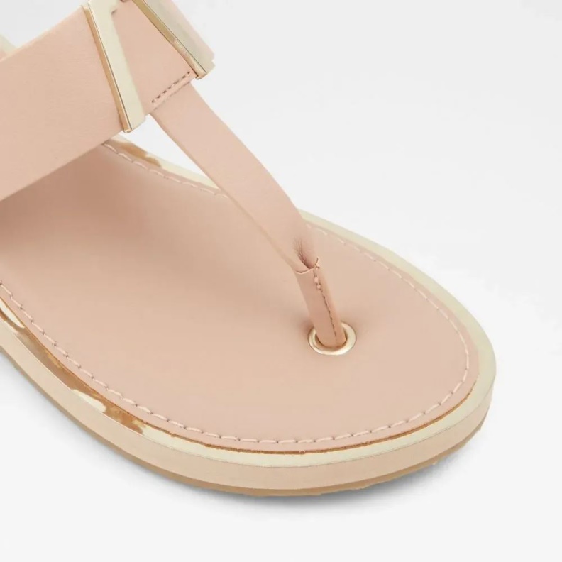 Bone Malibu Women's Flat Thong Sandal Aldo Fashion