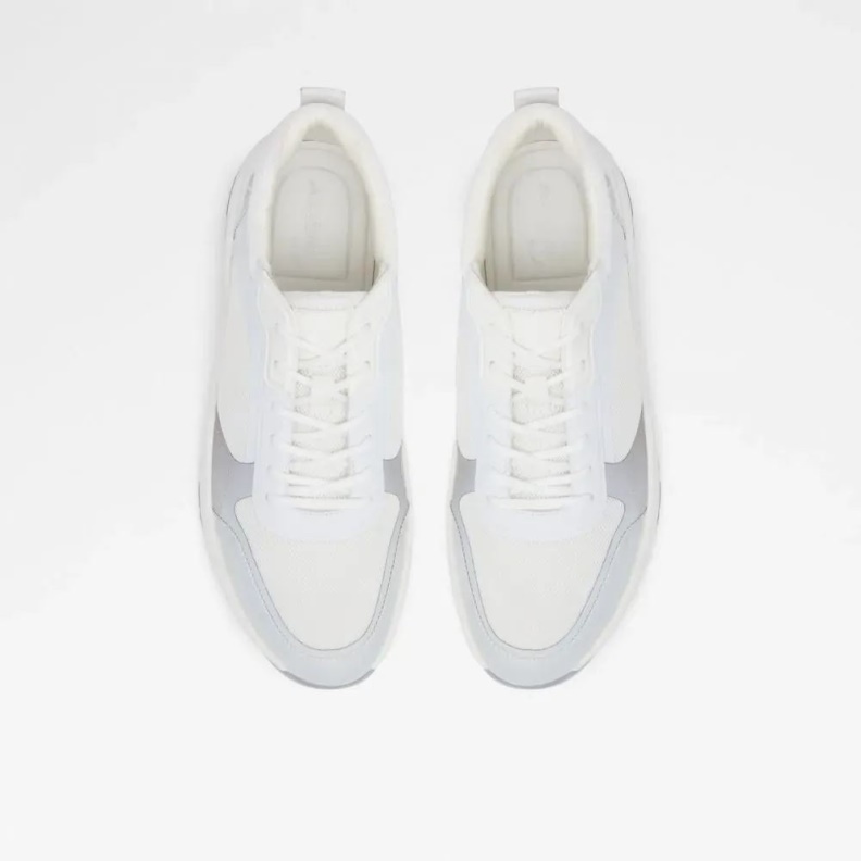 Fashion White Aldo Mellowa Men's Lace-Up Sneaker