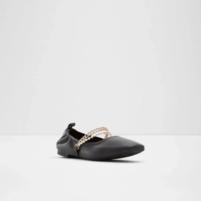 Aldo Miralethiel Women's Ballerina Flat Black Fashion