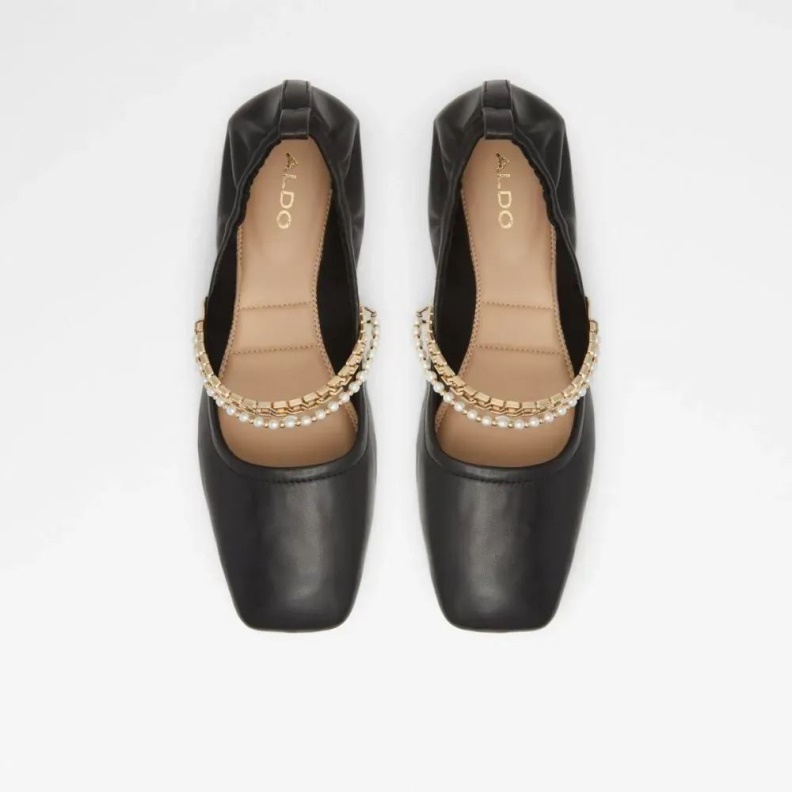 Aldo Miralethiel Women's Ballerina Flat Black Fashion
