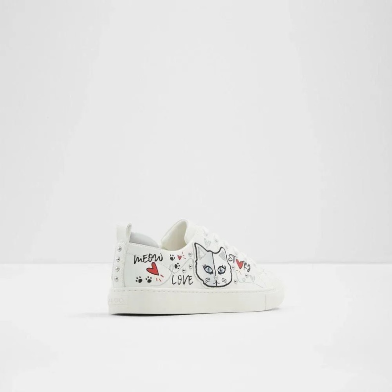 Fashion White Aldo Minou Women's Low Top Sneaker