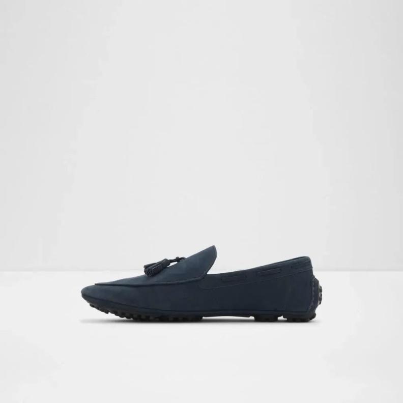 Millo Men's Slip-On Driver Loafer Other-Navy Aldo Fashion