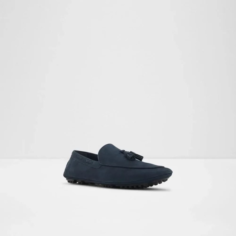 Millo Men's Slip-On Driver Loafer Other-Navy Aldo Fashion