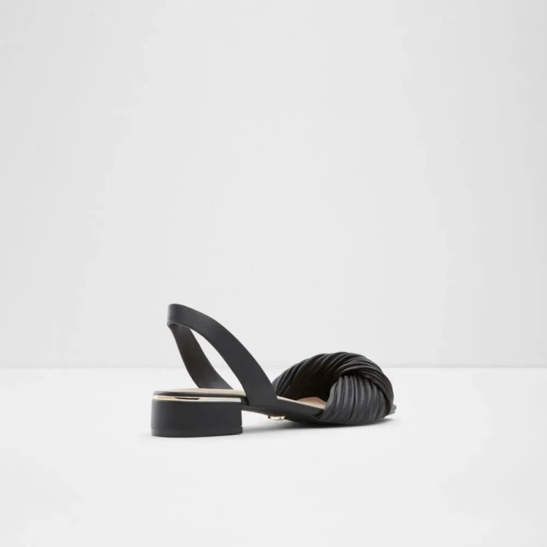 Aldo Black Fashion Nabila Women's Low Block Heeled Sandal