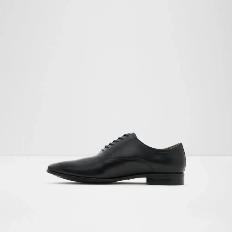 Aldo Fashion Black Nathon Men's Lace Up Oxford Shoe