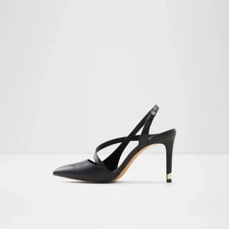 Black Noideaa Women's High Heel Sling Back Pump Fashion Aldo