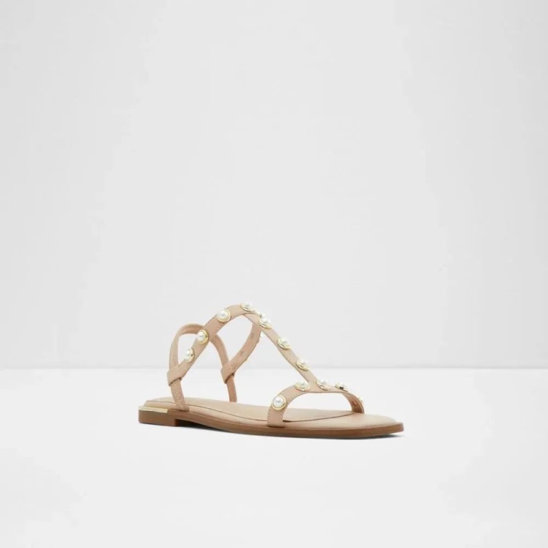 Fashion Bone Nydewia Women's Flat T-Strap Sandal Aldo