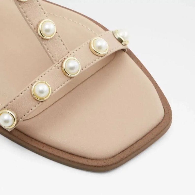 Fashion Bone Nydewia Women's Flat T-Strap Sandal Aldo