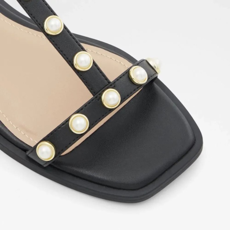 Nydewia Women's Flat Sandal Aldo Fashion Black