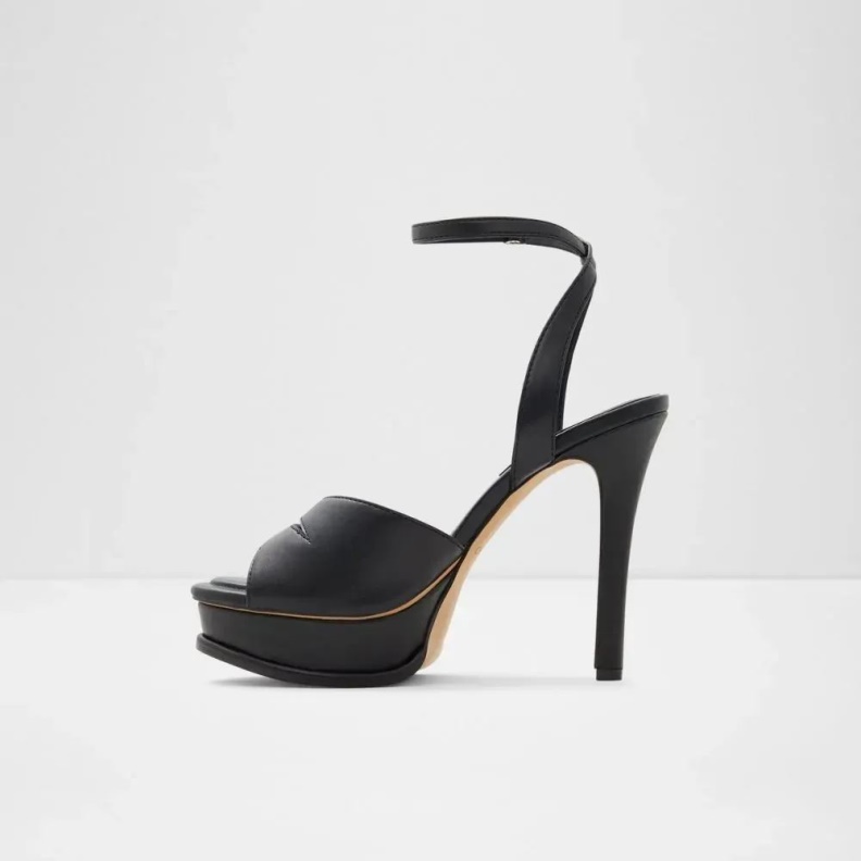 Fashion Black Ocoewan Women's Platform Heeled Sandal Aldo