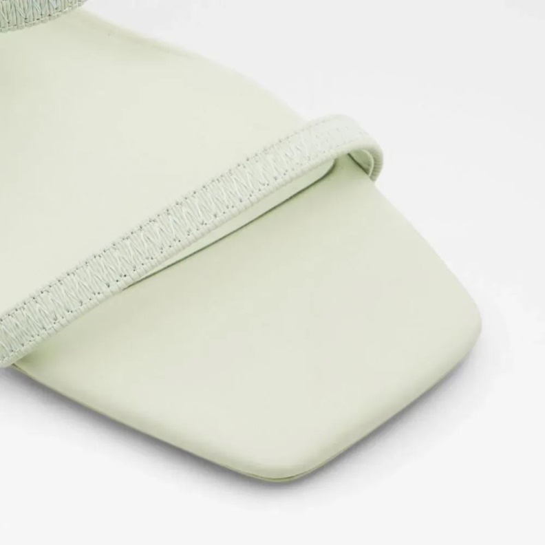 Aldo Okurr Women's Strappy Heeled Sandal Bright Green Fashion