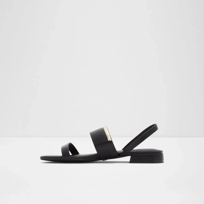 Aldo Fashion Onigohan Women's Flat Heeled Sandal Black