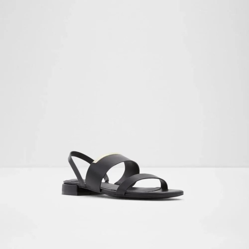 Aldo Fashion Onigohan Women's Flat Heeled Sandal Black