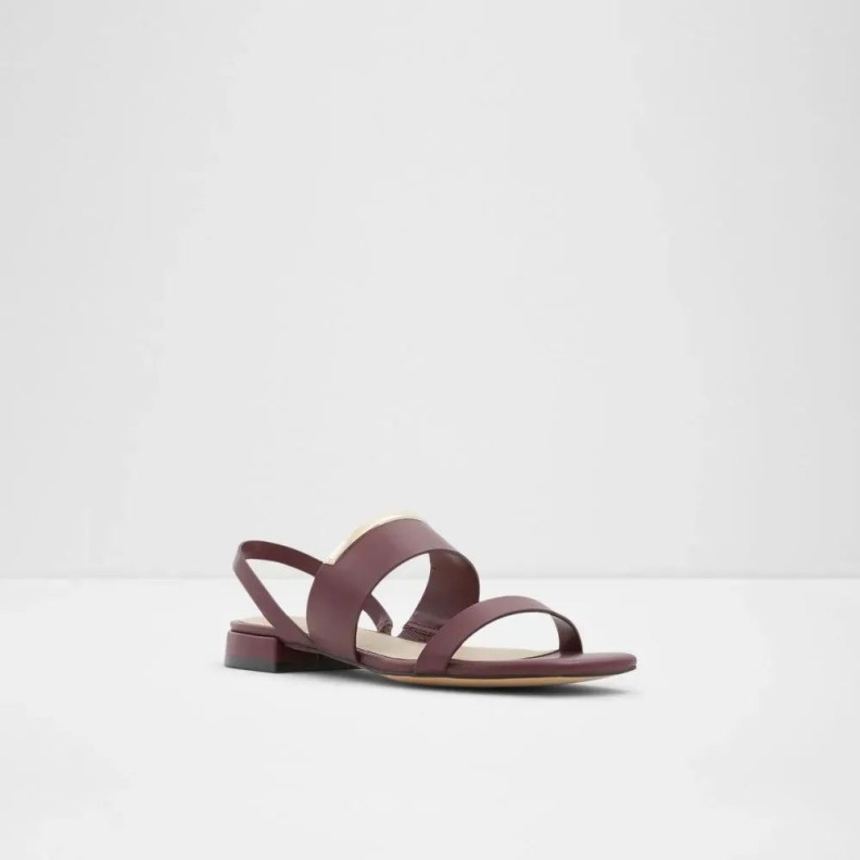 Bordo Aldo Fashion Onigohan Women's Flat Heeled Sandal