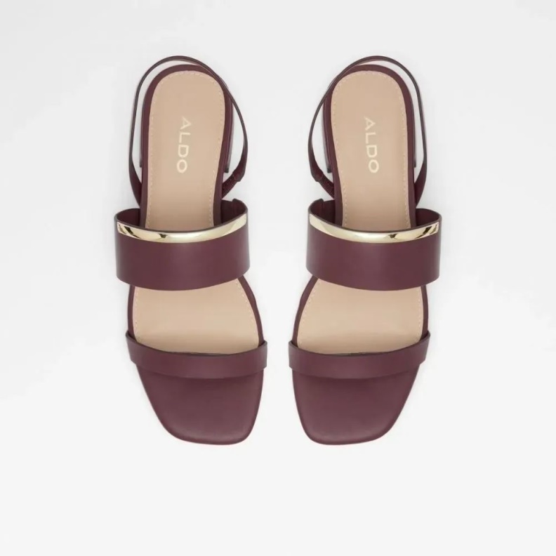 Bordo Aldo Fashion Onigohan Women's Flat Heeled Sandal