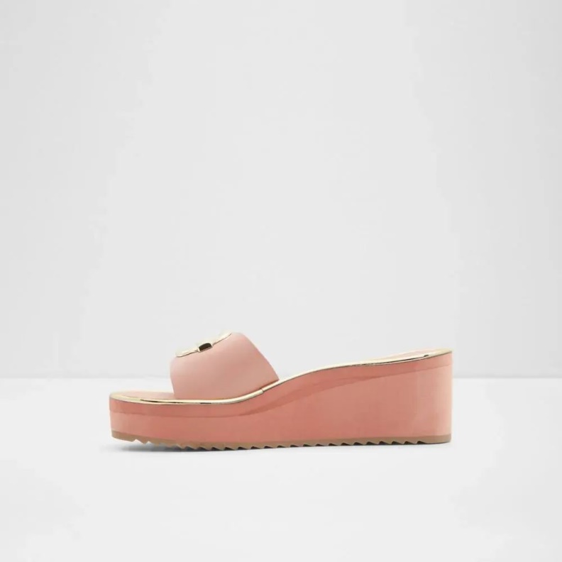 Dark-Pink Onayllan Women's Slide Beach Sandal Aldo Fashion