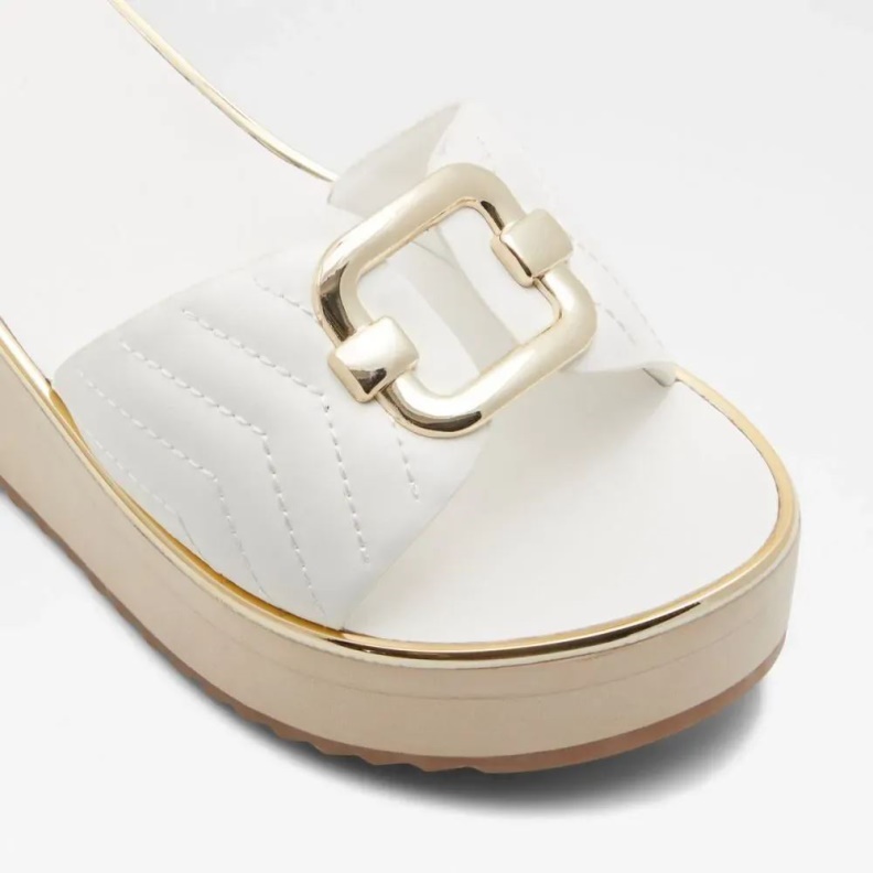 Fashion Aldo Other-White Onayllan Women's Slide Beach Sandal