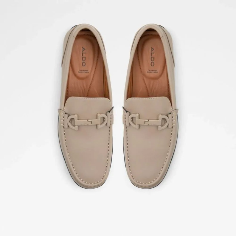 Fashion Beige Aldo Orlovoflex Men's Leather Loafer