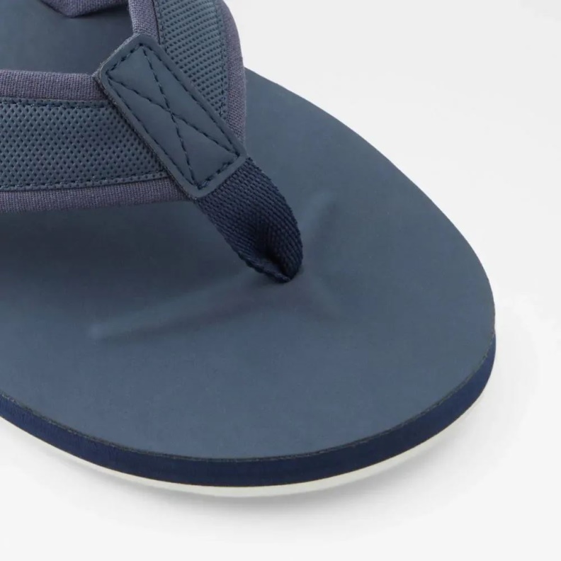 Orest Men's Flat Thong Sandal Navy Aldo Fashion