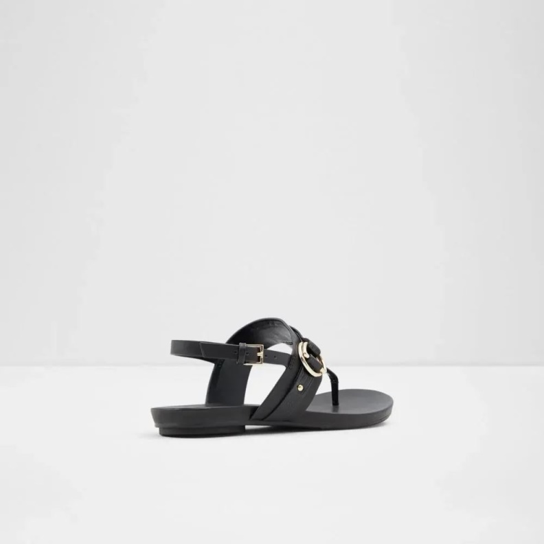 Pandra Women's Flat Heeled Sandal Fashion Aldo Black
