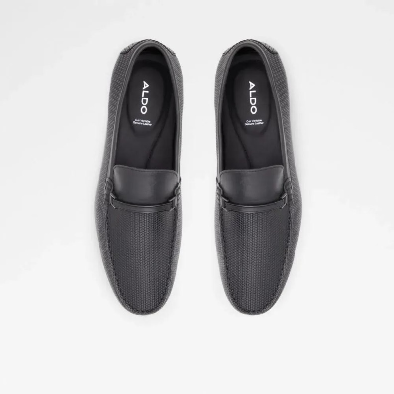 Aldo Fashion Black Perez Men's Loafer Shoe